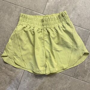 Love Tree Light Green Athletic Shorts